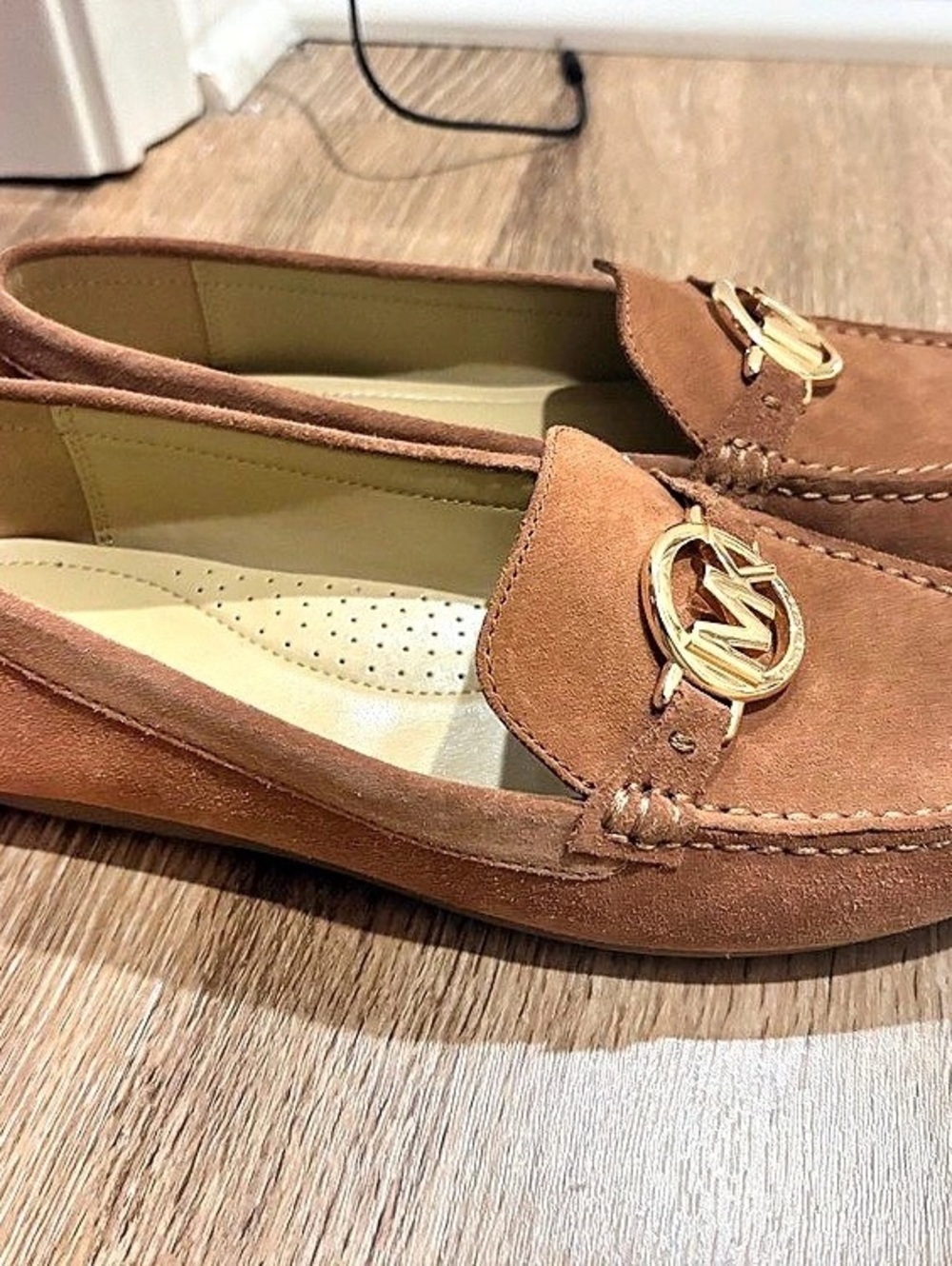 Michael Kors Jennings Suede Loafer Brown